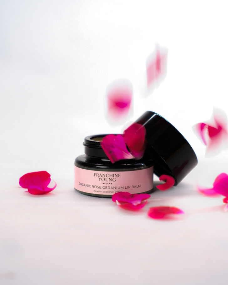 NEW Organic Rose Geranium Lip Balm (15ml)